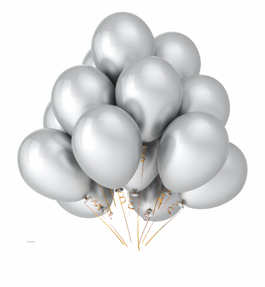 Balloon png595 silver.