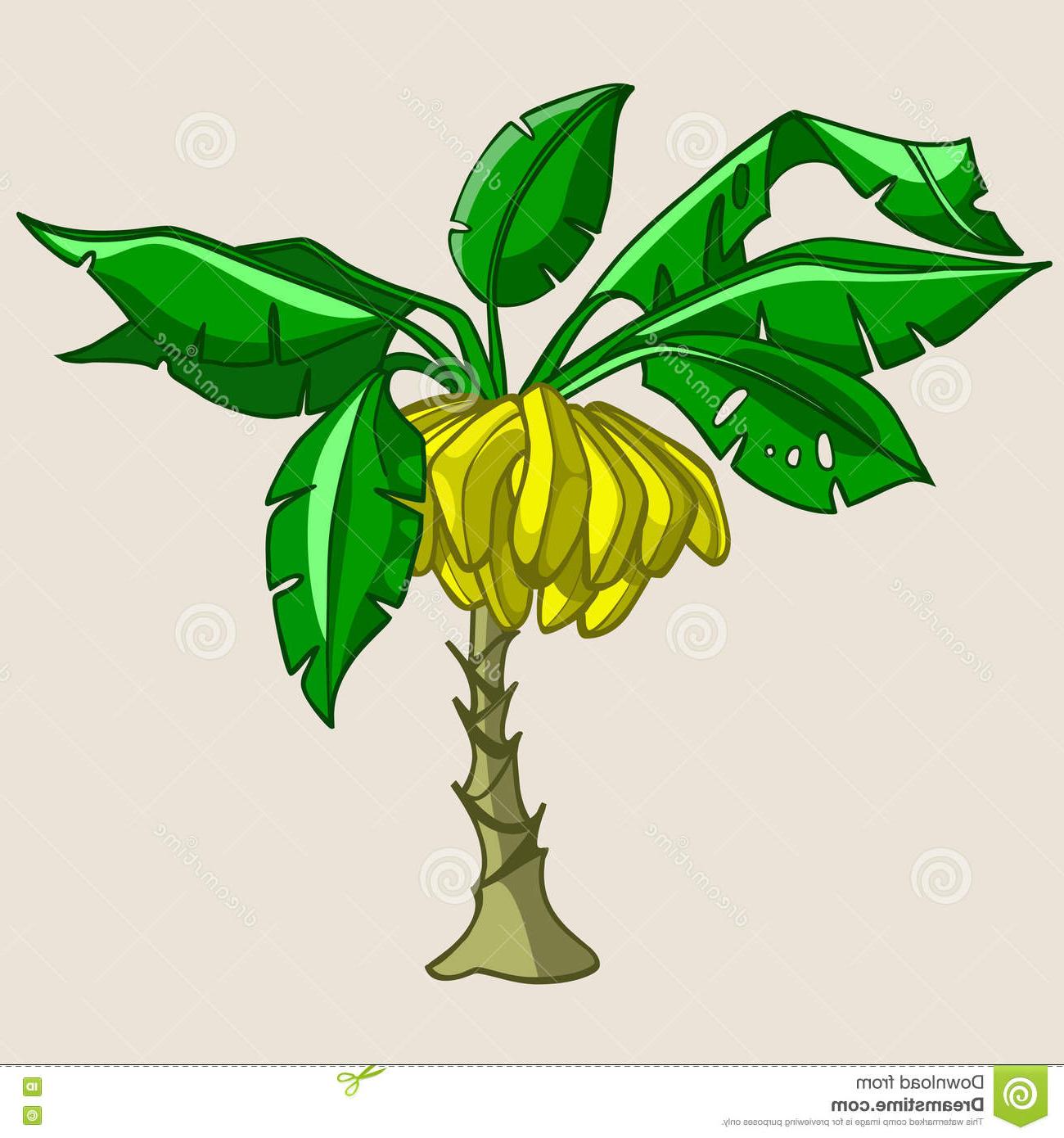 banana clipart tree