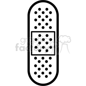 Band aid outline clipart