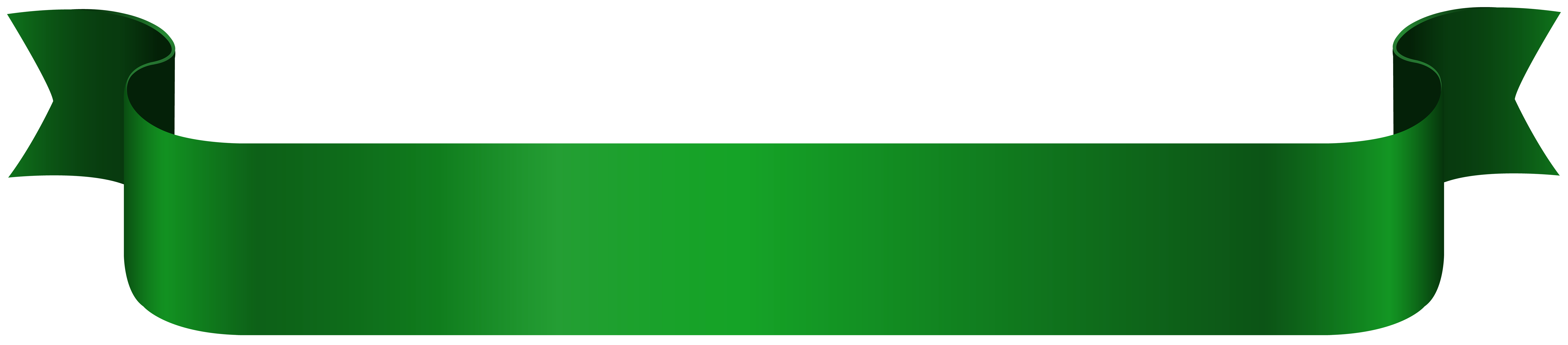Green banner png.