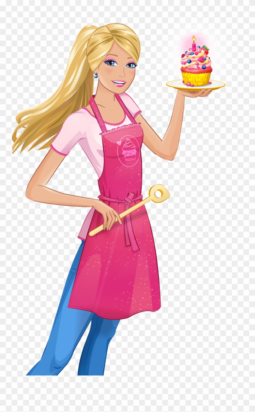 Barbie Clipart Iron On