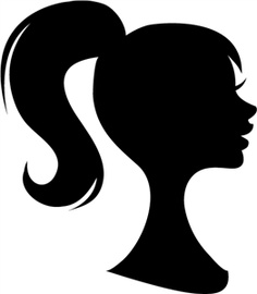 Free Barbie Silhouette Image, Download Free Clip Art, Free