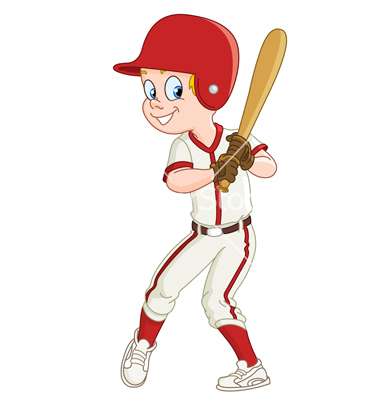Baseball boy clipart