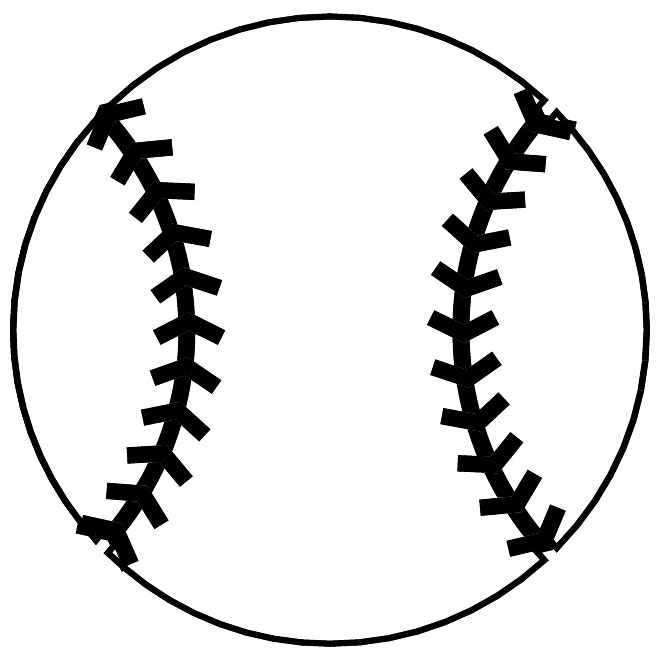 Free Baseball Outline Cliparts, Download Free Clip Art, Free