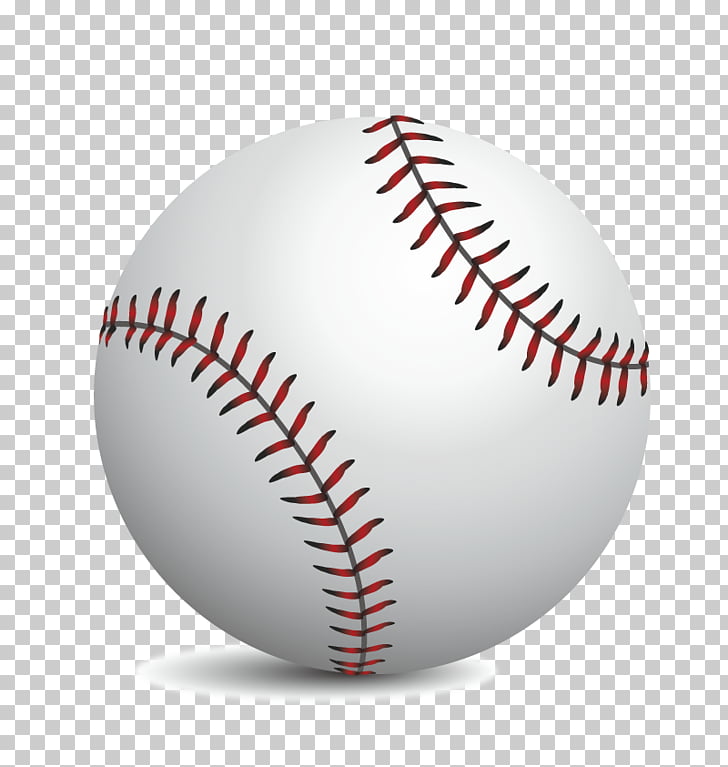 MLB Baseball Softball Sport, realistic baseball PNG clipart