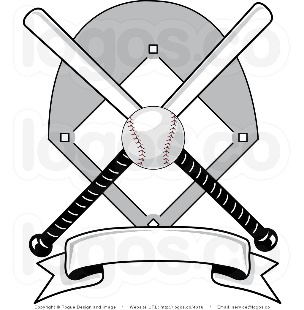 Baseball diamond clipart.