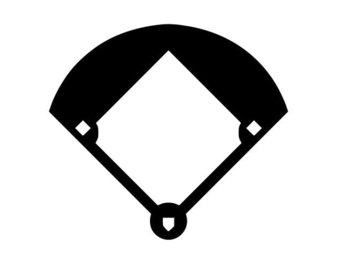 Baseball diamond clipart biezumd