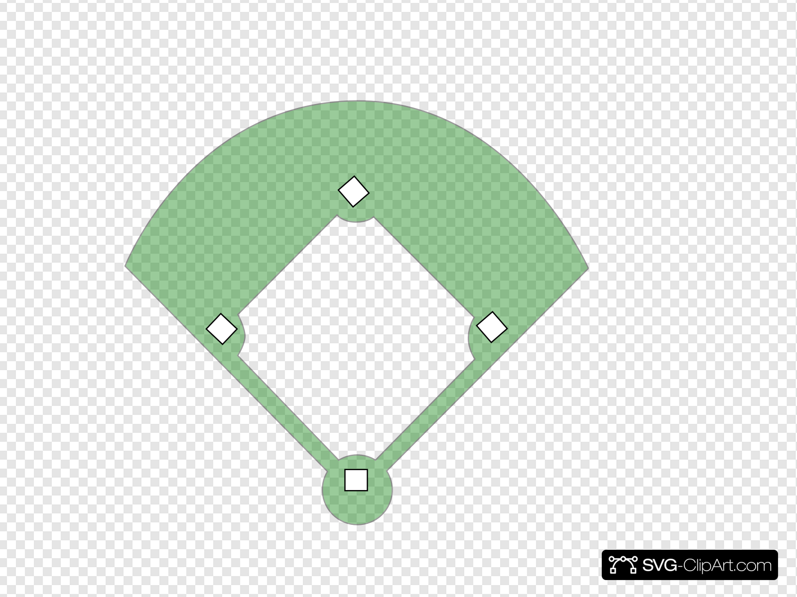 Epic Baseball Field Clip art, Icon and SVG