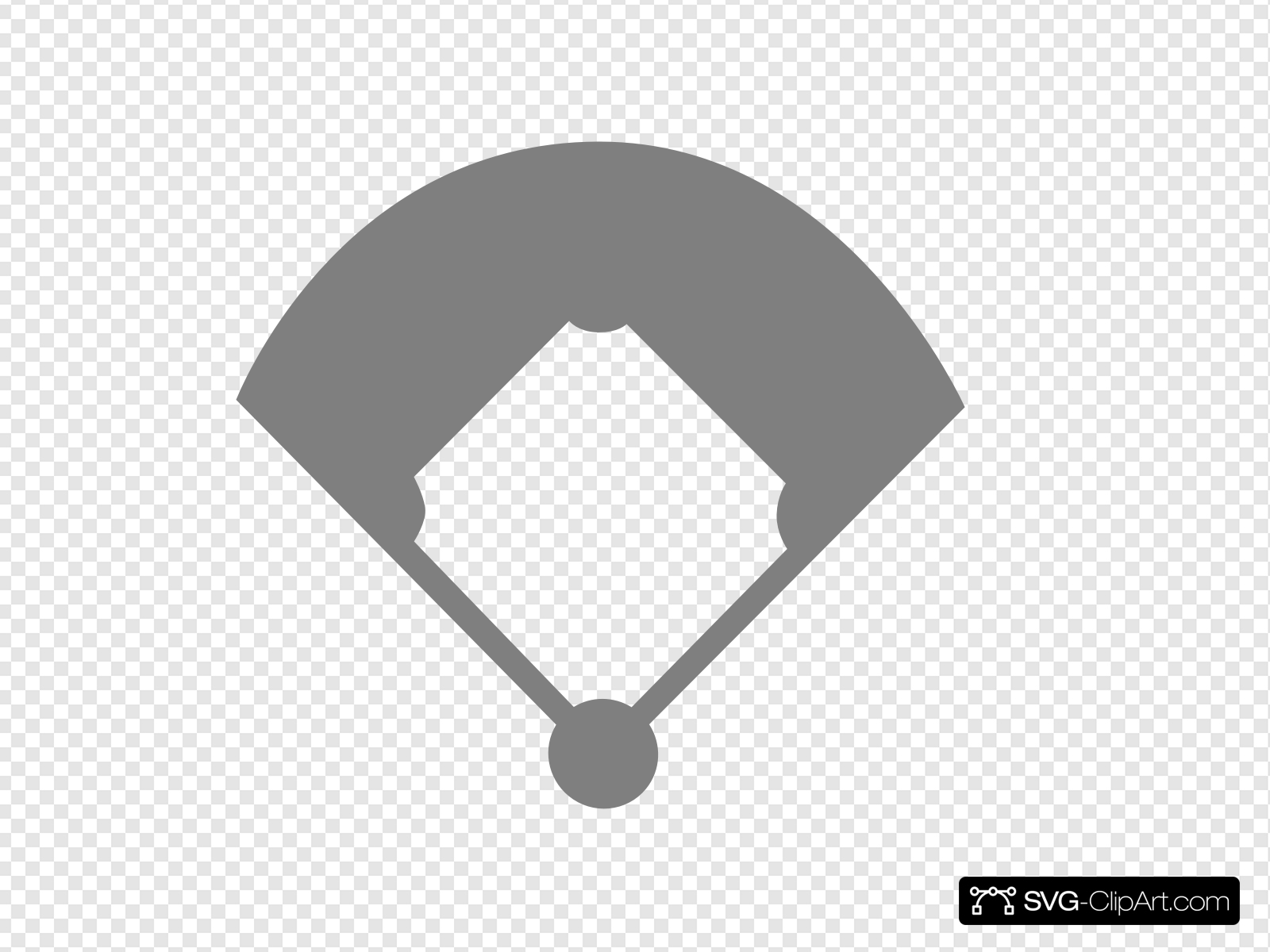 Baseball Field Clip art, Icon and SVG