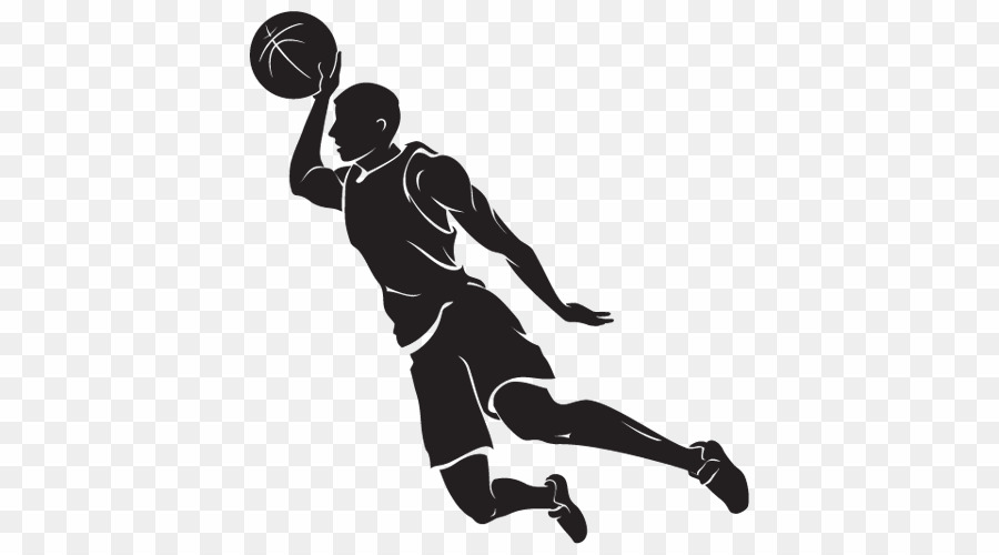Dunking basketball png.