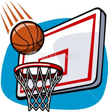 Basketball Swoosh Cliparts