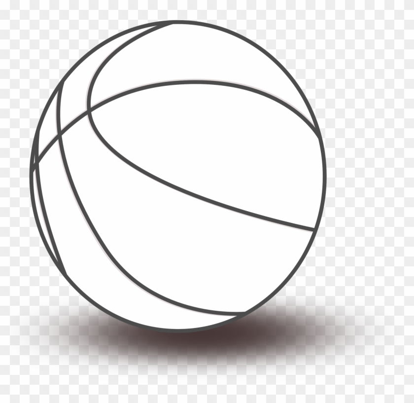 Free Black And White Basketball Png