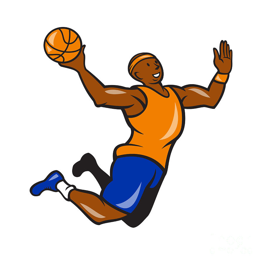 Free Cartoon Basketball Player, Download Free Clip Art, Free