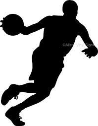 Basketball player clipart.