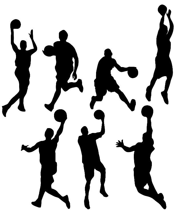 Basketball action basketball.