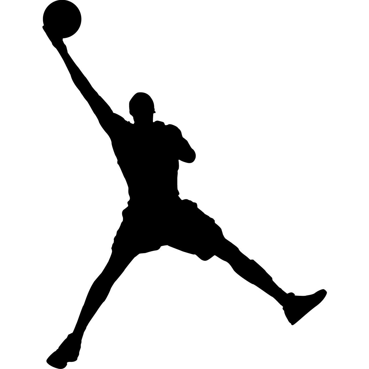 Basketball silhouette clip art jordan