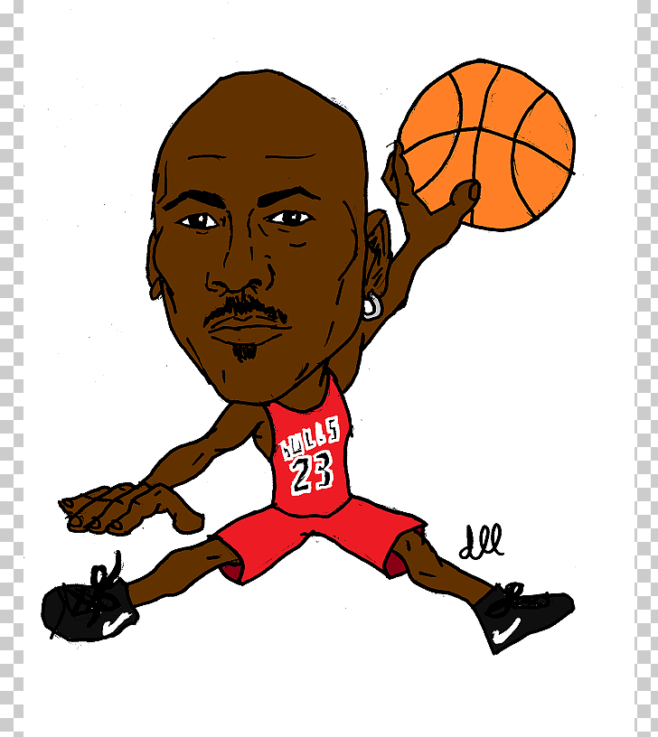 Michael Jordan Jumpman Chicago Bulls NBA Cartoon, Girls