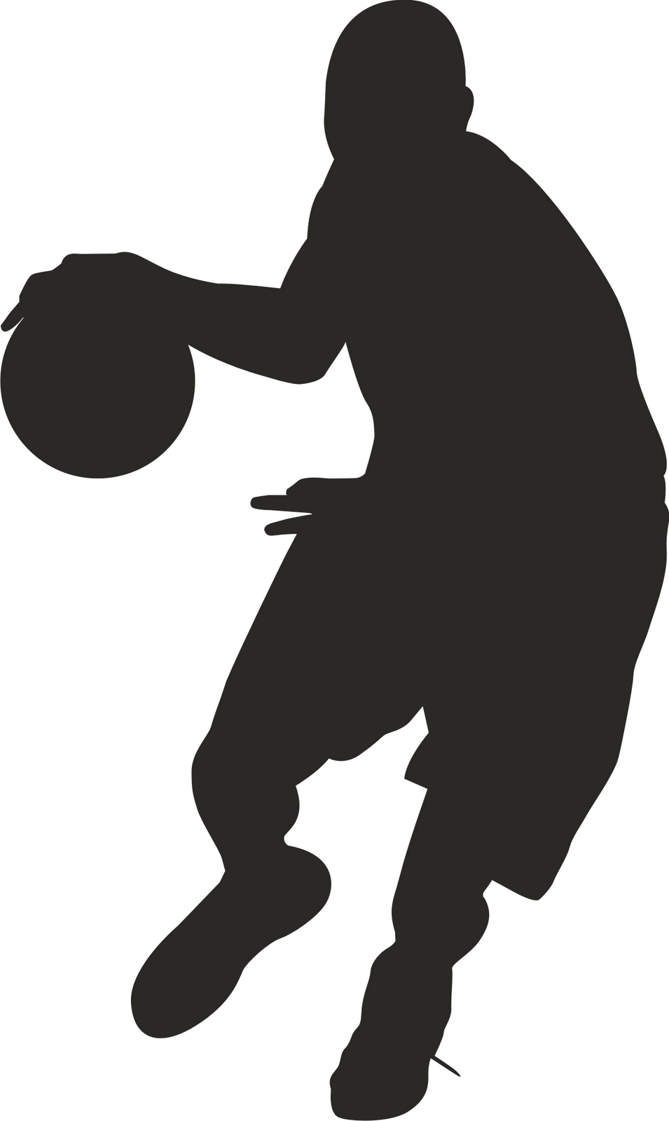 Clipart basketball players.