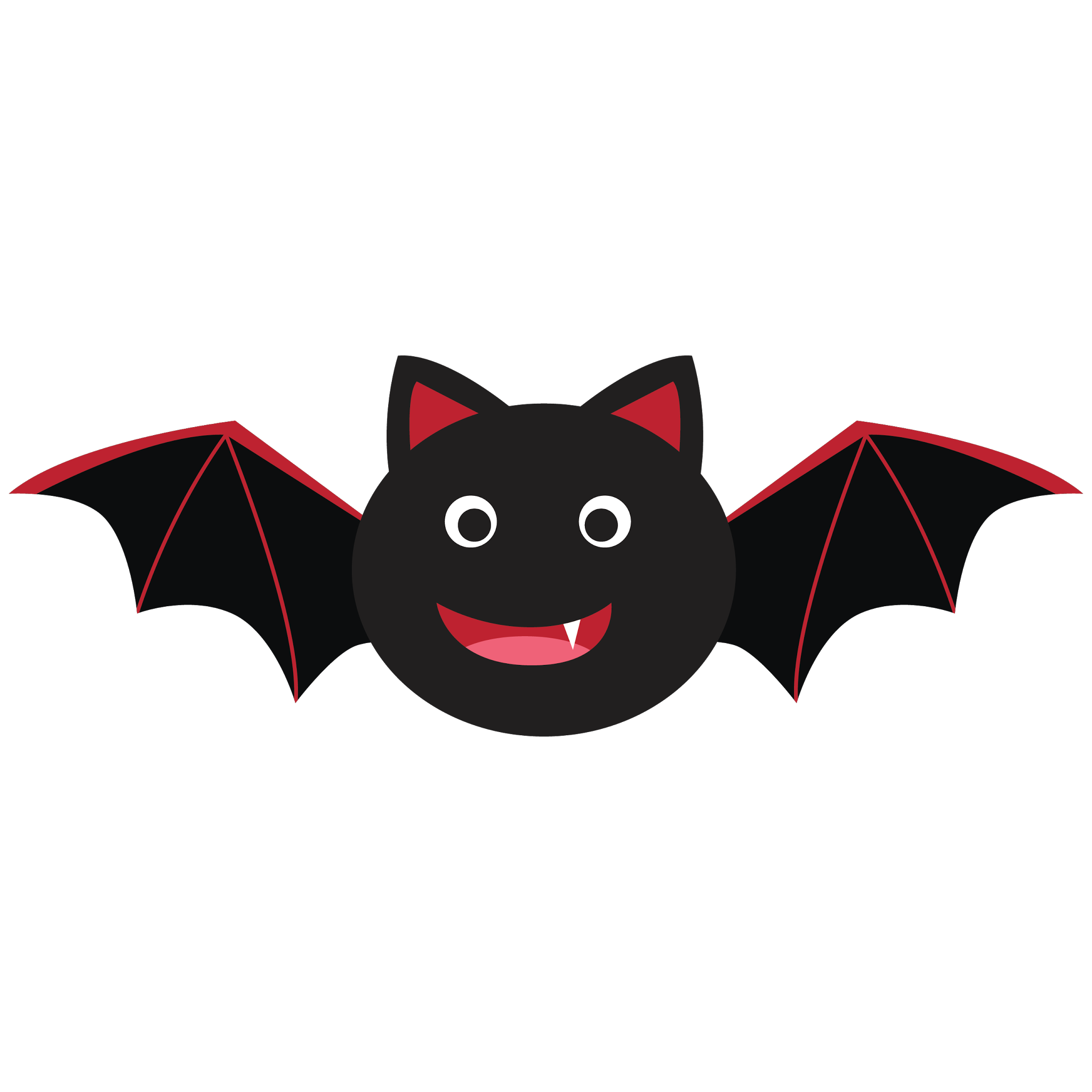 Cute halloween bat.