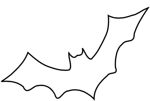 Bat outline google.