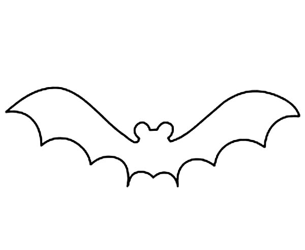 Free Bat Outline, Download Free Clip Art, Free Clip Art on