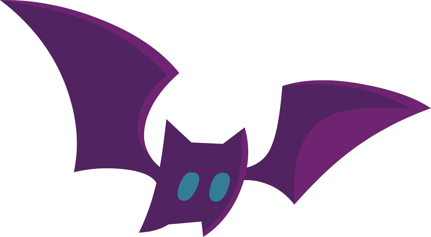 Clipart bat purple.