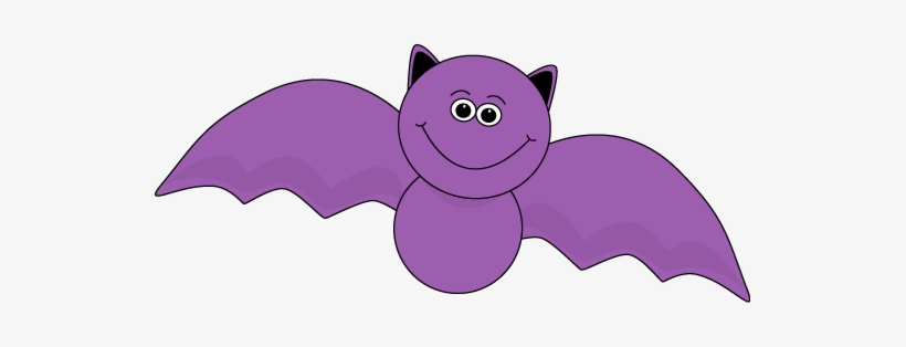 Purple halloween bat.