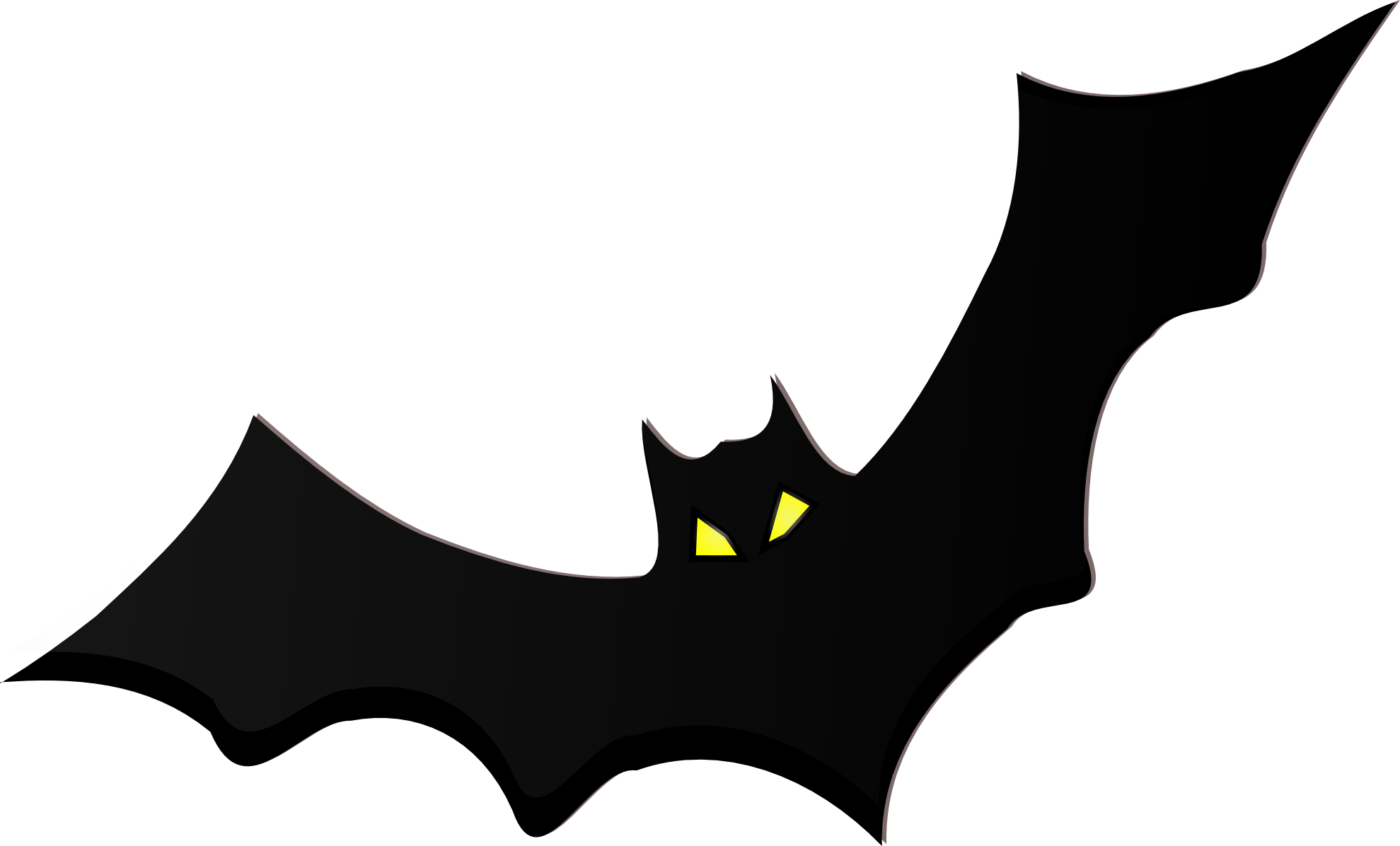 Bat logo clipart.