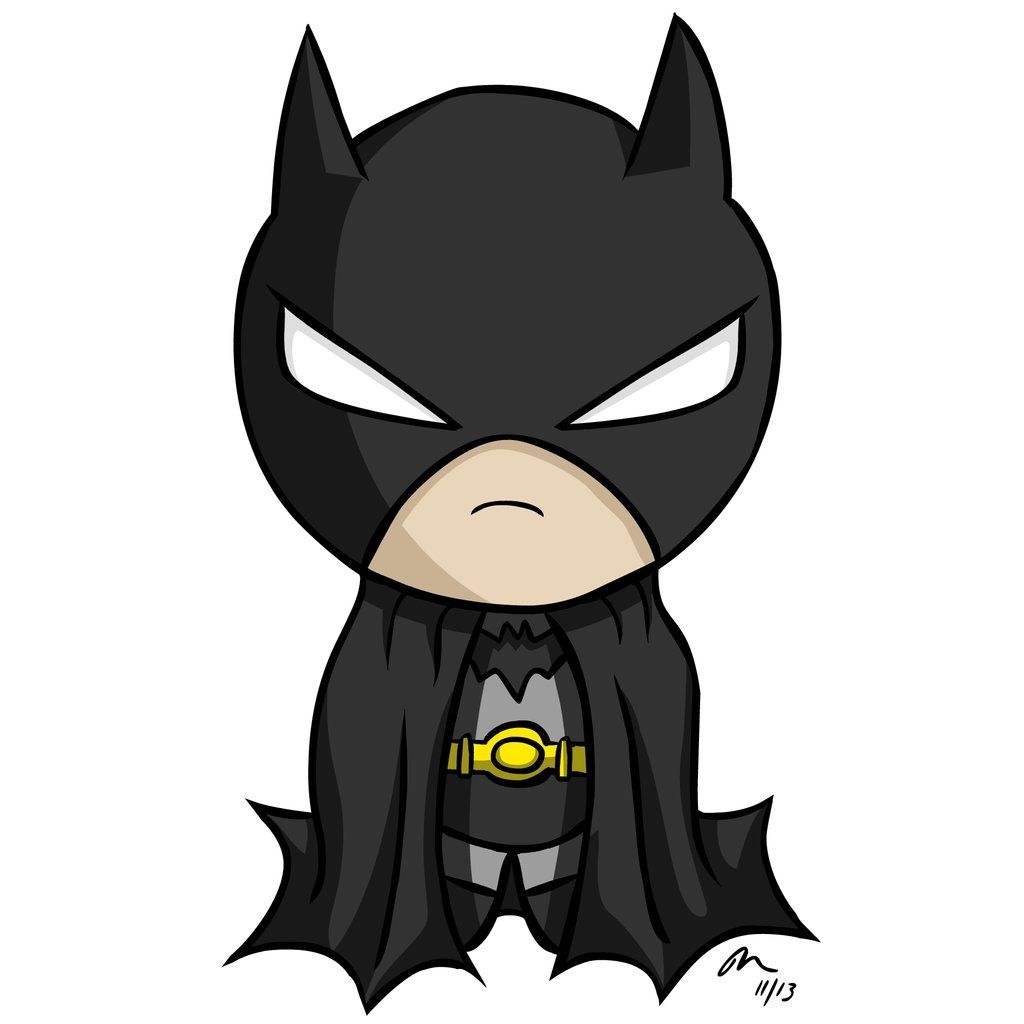 Baby batman cartoon.