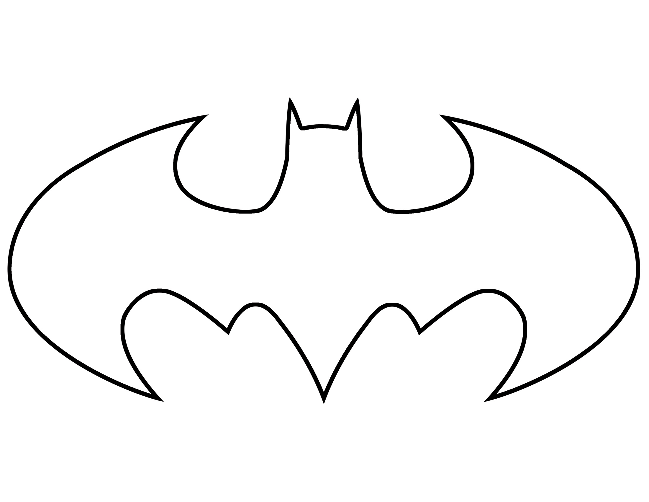 Free batman logo.