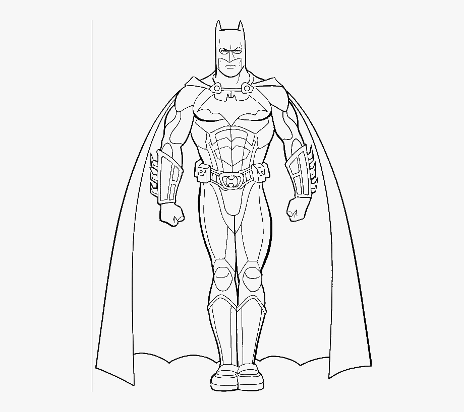 Pictures Of Batman Coloring For Kids
