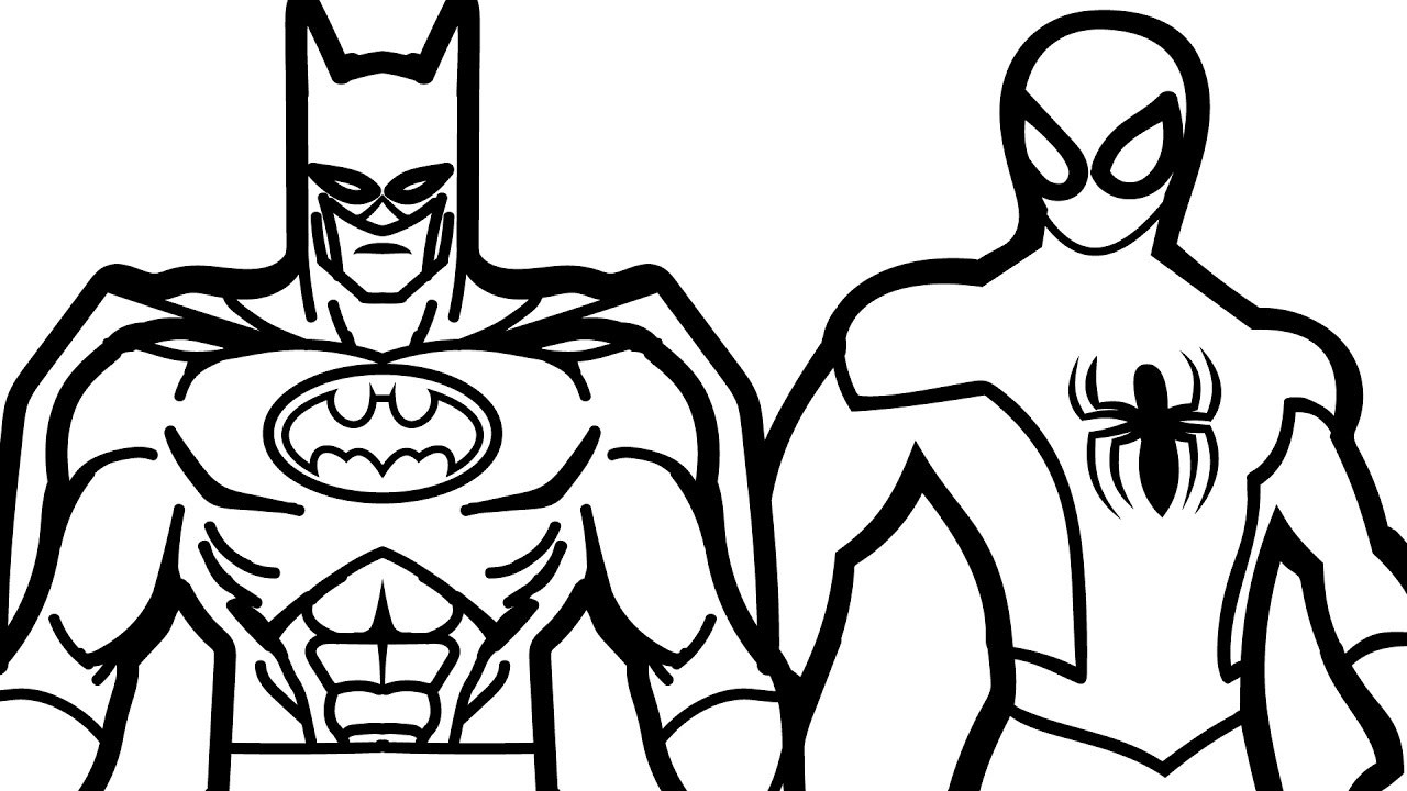 Batman coloring pages.