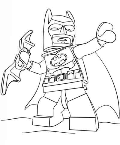 Lego batman coloring.