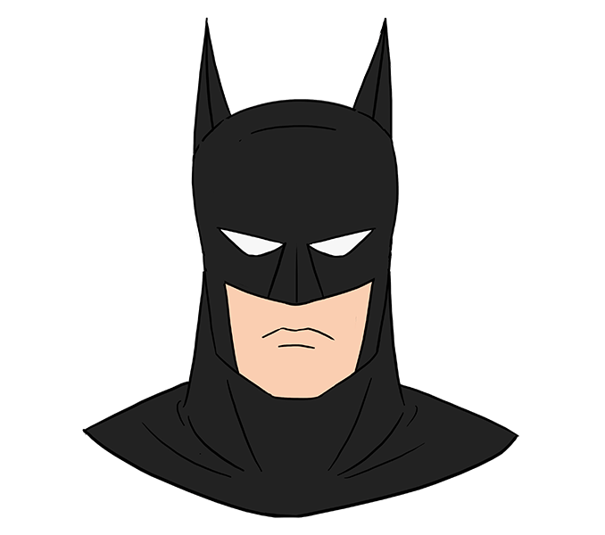 How draw batman.