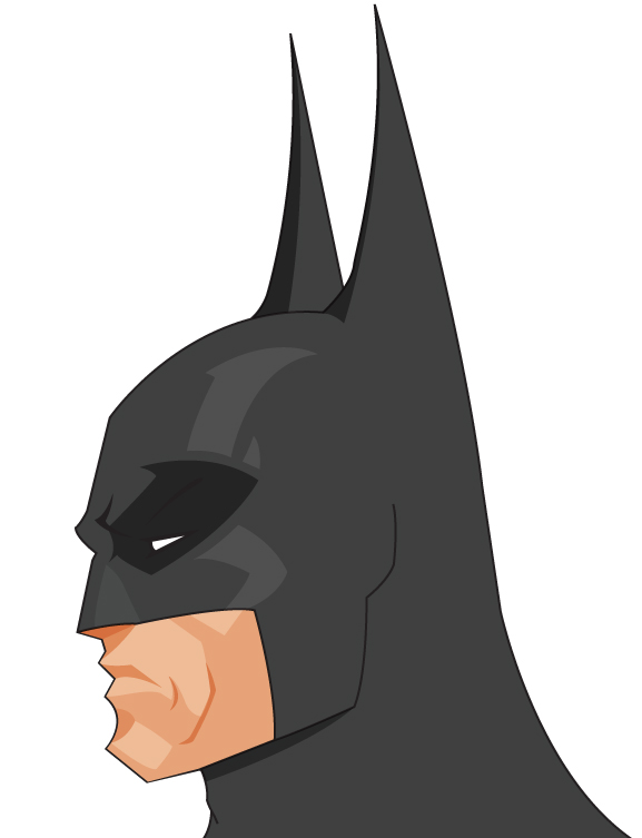 Batman clipart batman head, Batman batman head Transparent