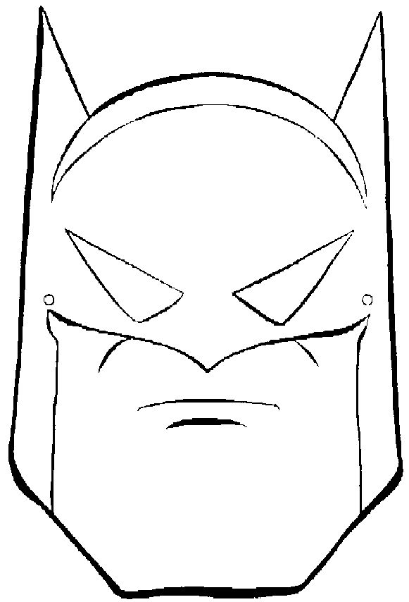 Batman outline head.