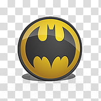 Batman Boot Animation, round Batman logo transparent
