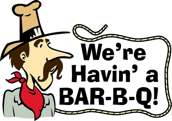 Family bbq clipart.