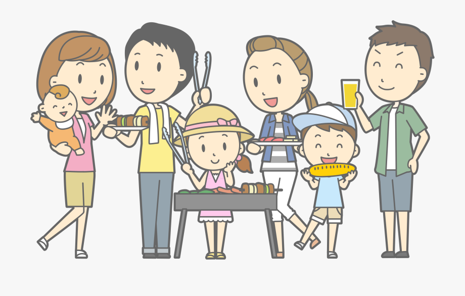 bbq clipart free family
