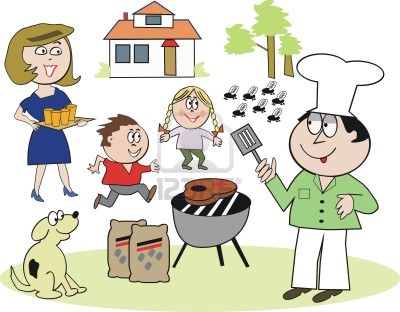 bbq clipart free group