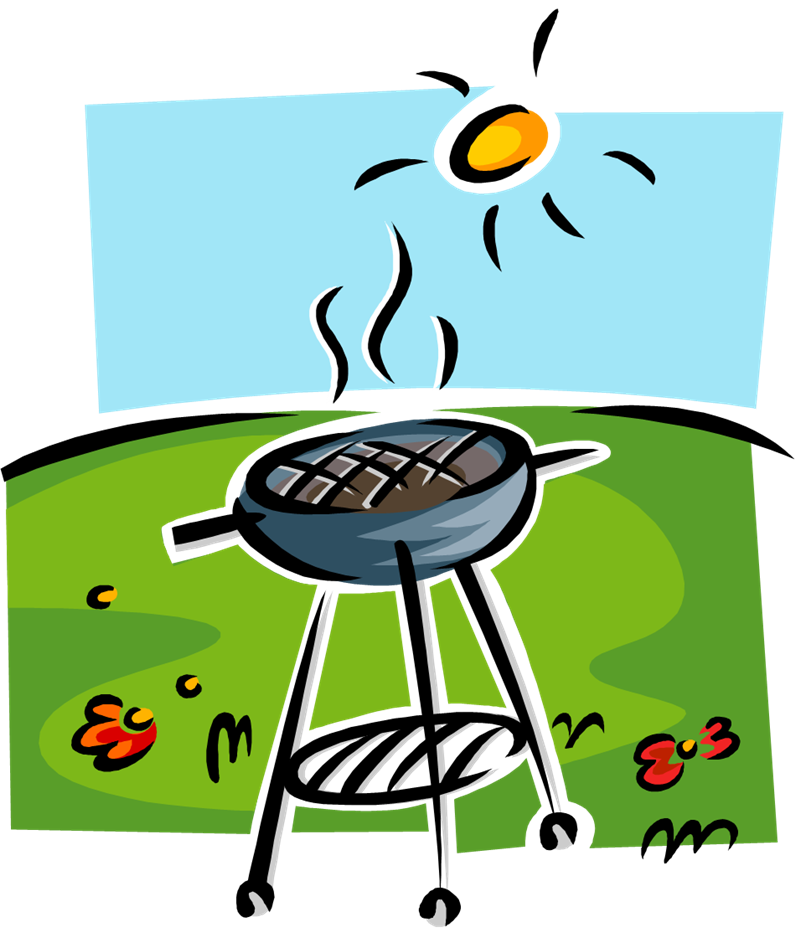Office clipart bbq.