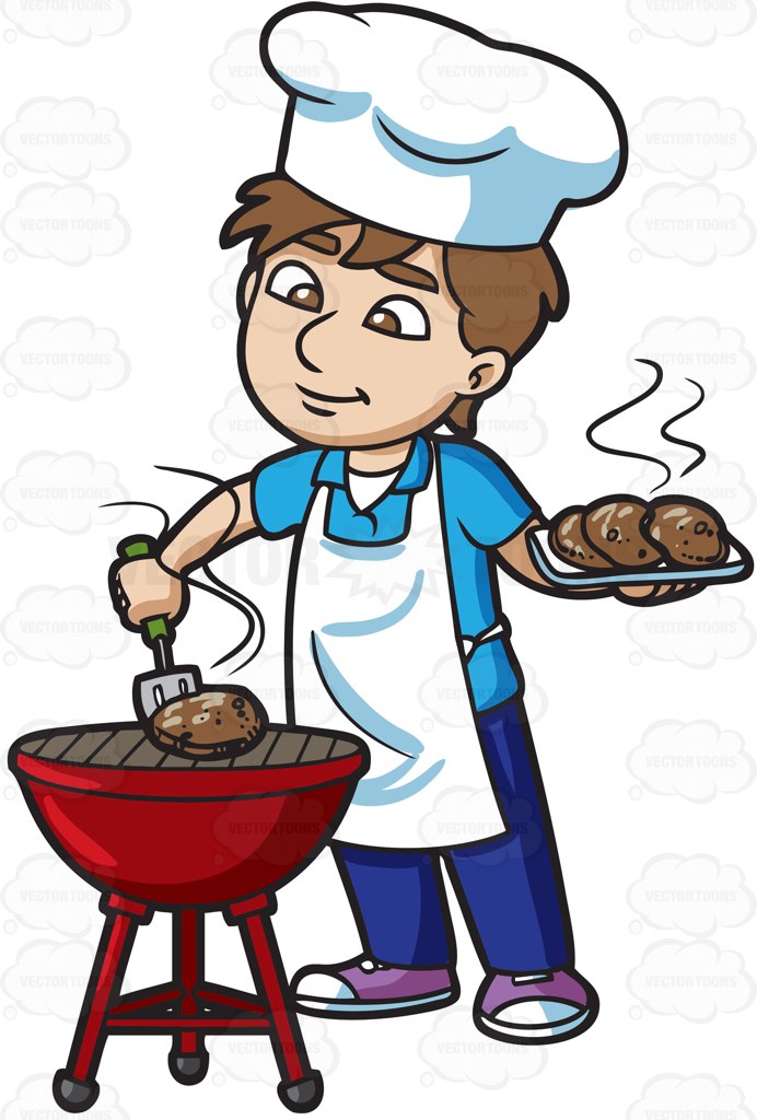 Grilling clipart free.