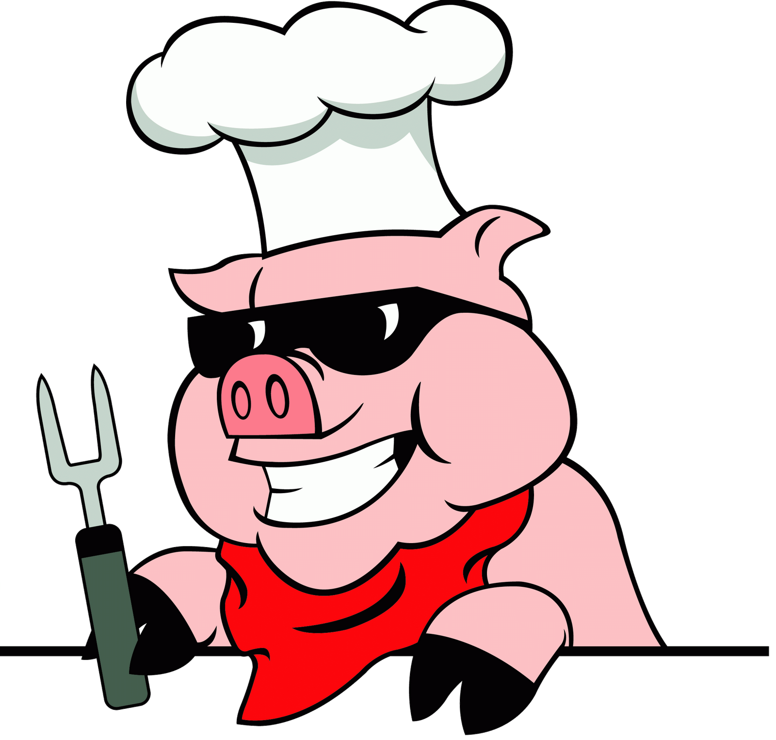 Pig bbq clipart free images