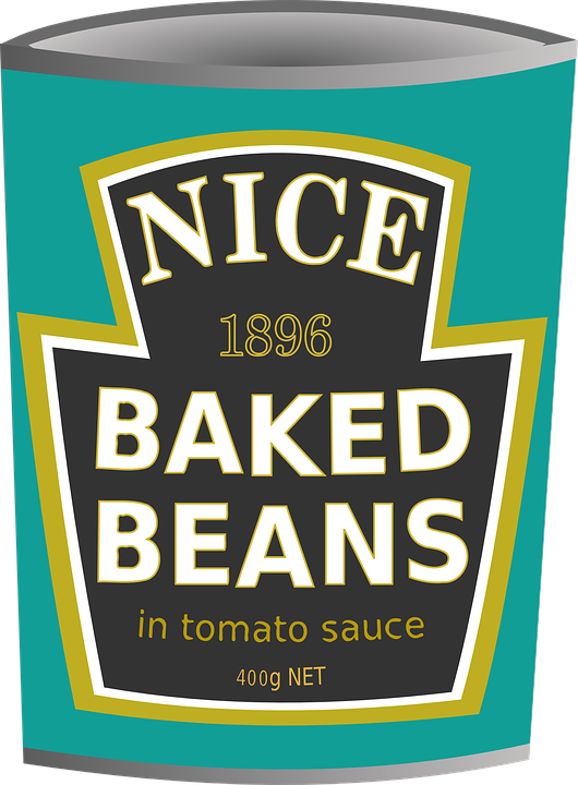 beans clipart can