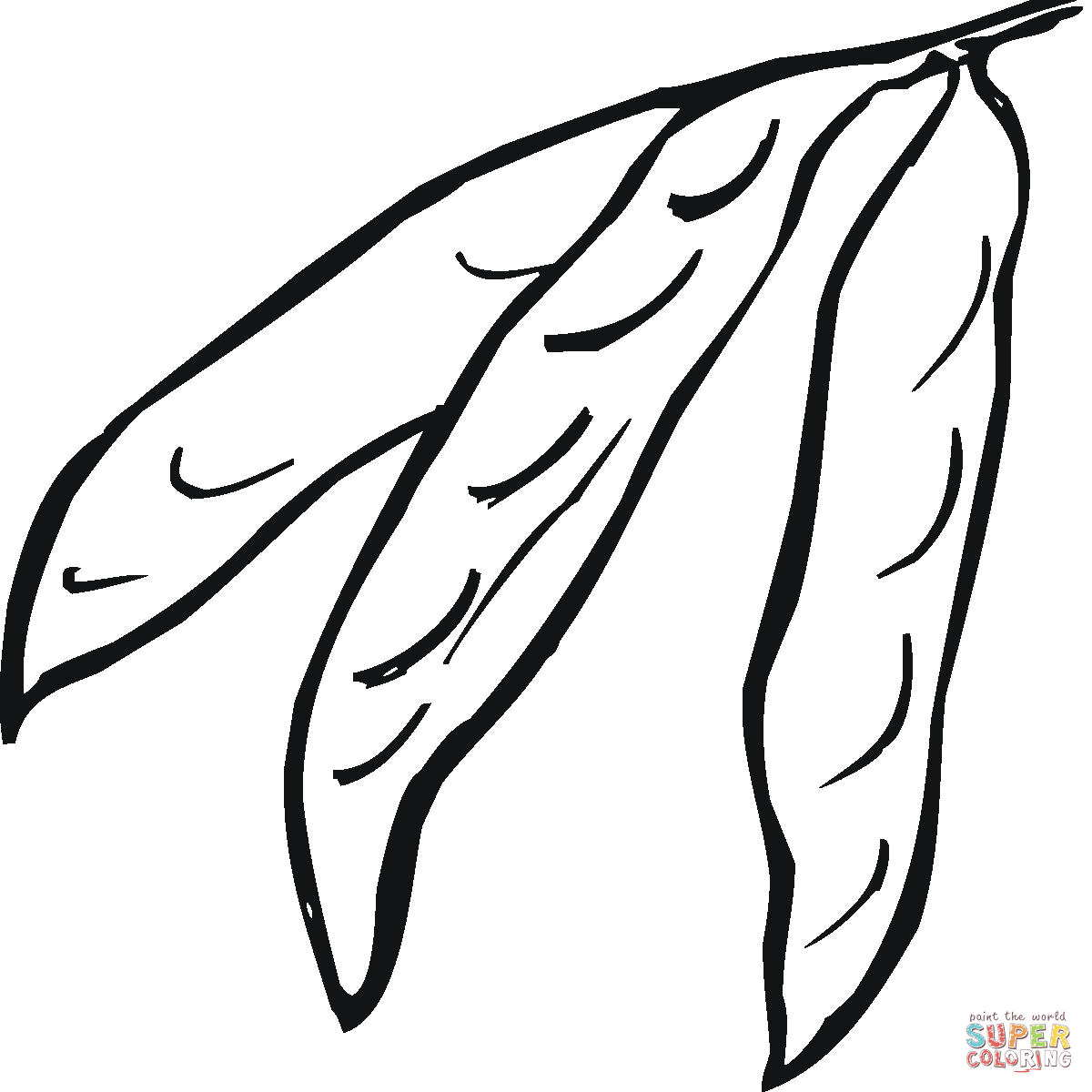 Free Green Bean Coloring Page, Download Free Clip Art, Free