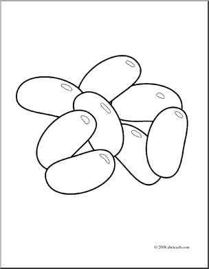 5 Best Photos Of Green Beans Coloring Page Beans Coloring