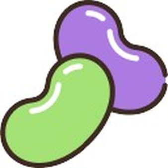 Jelly beans clipart green jelly pencil and in color beans