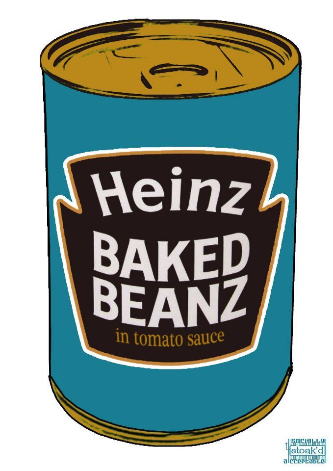beans clipart tin