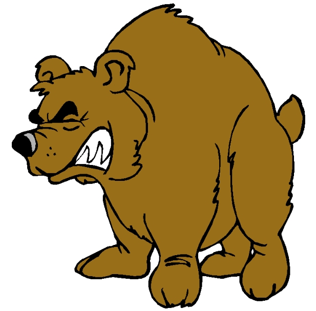 Best Angry Bear Clipart