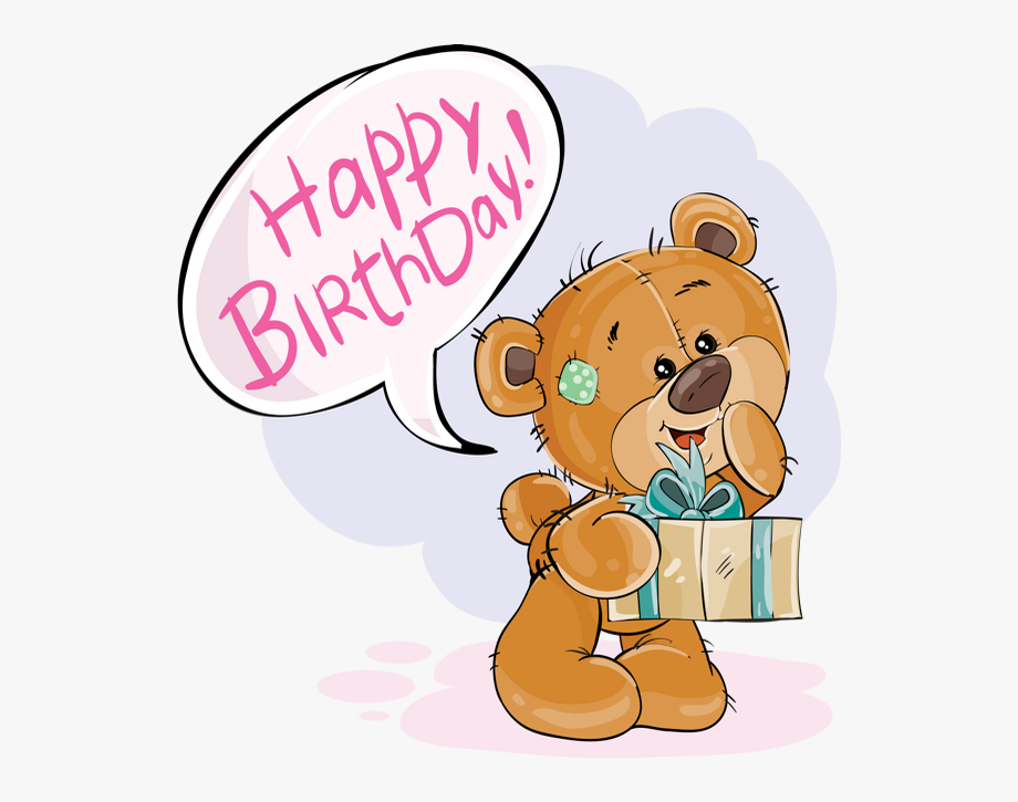 Teddy Bear Clipart Happy Birthday